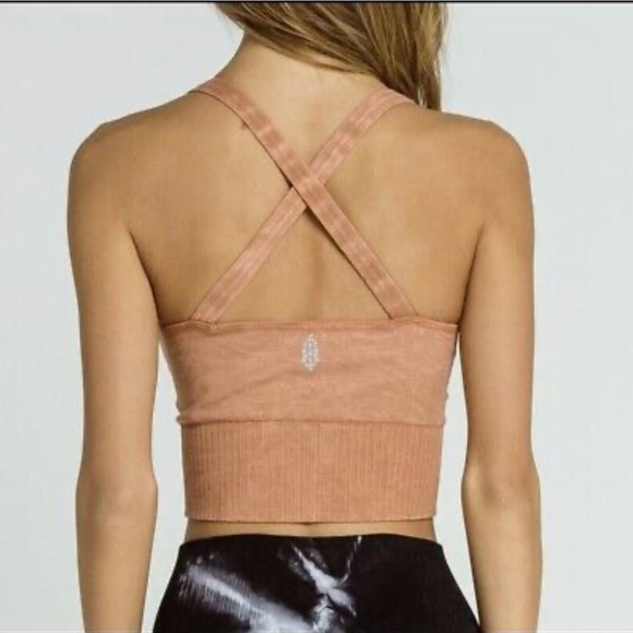 Free People Movement Good Karma Crop Top - Desert Dune - Picture 4 of 13